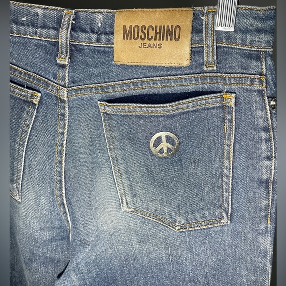 Vintage Moschino Donna Jeans - women’s Mid Rise Bootcut - Size 27 - Picture 3 of 12